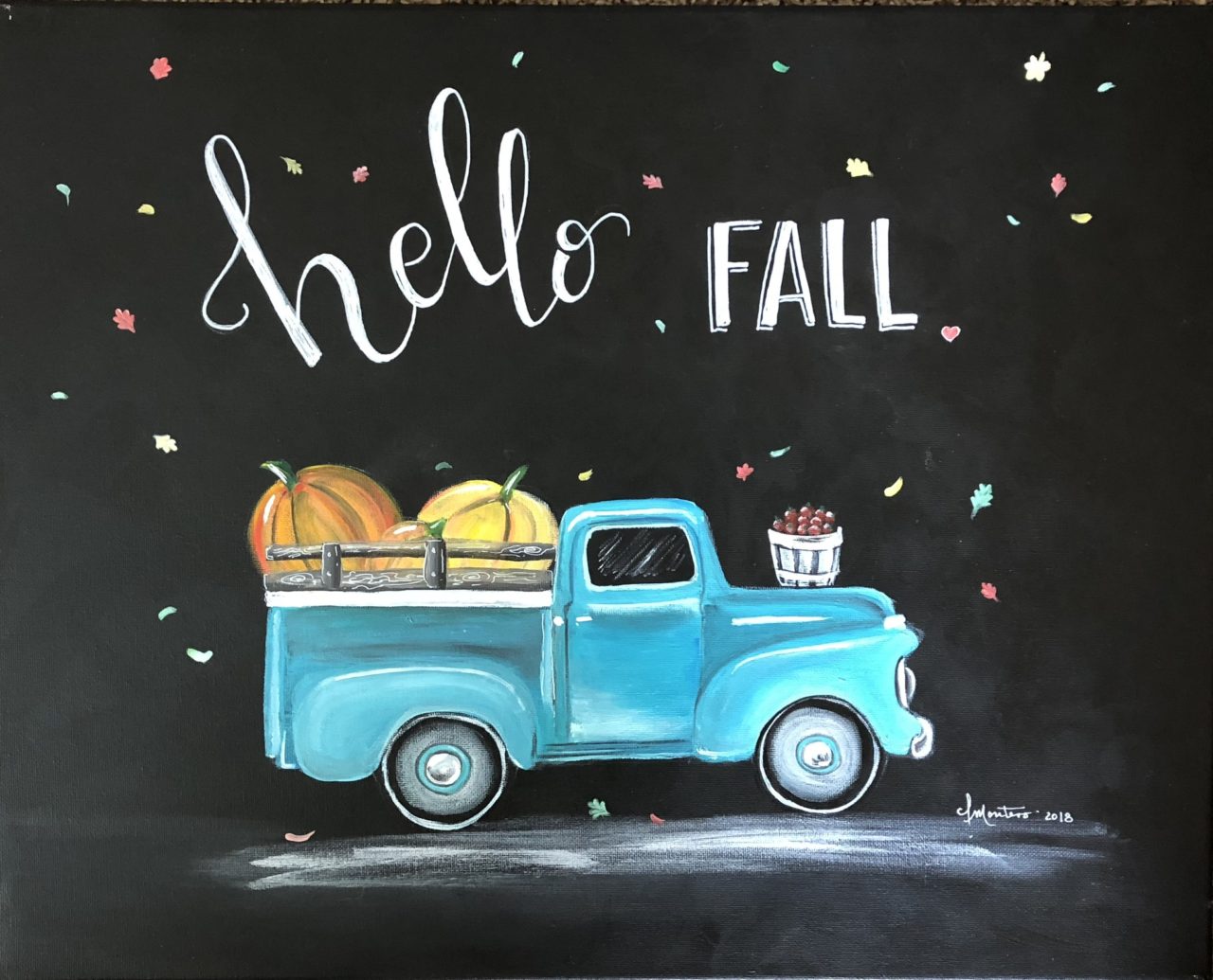 Hello Fall! Paint and Sip - Discover Lacey